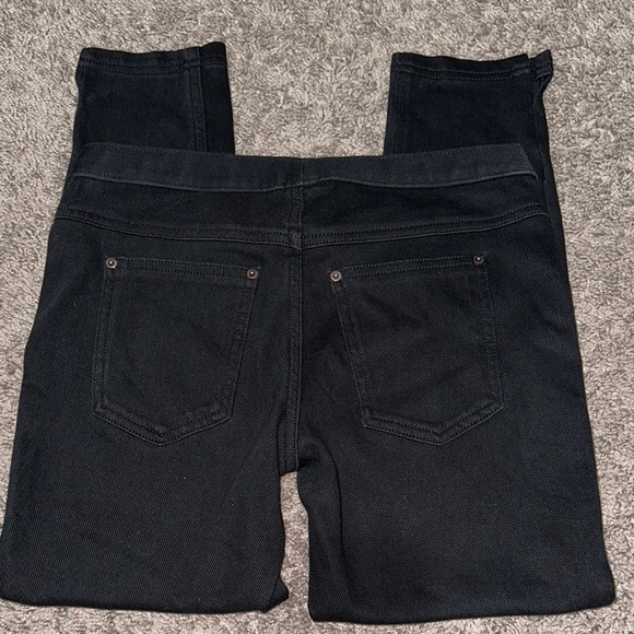 HUE Black Jeggings Stretchy Slim Fit - Picture 4 of 6